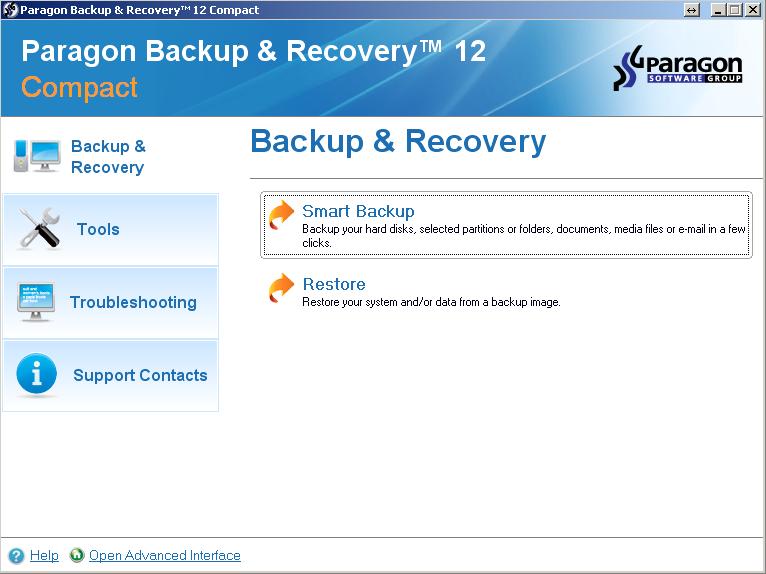 Smart backup. Paragon Backup and Recovery. Paragon Backup картинки.