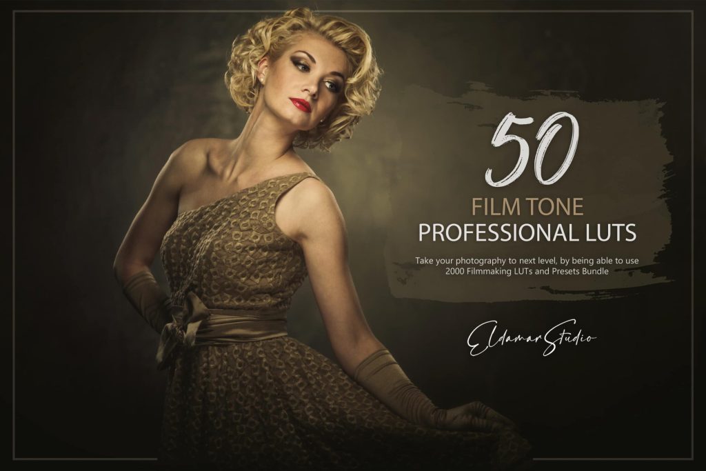 50 Film Tone LUTs (100% discount)