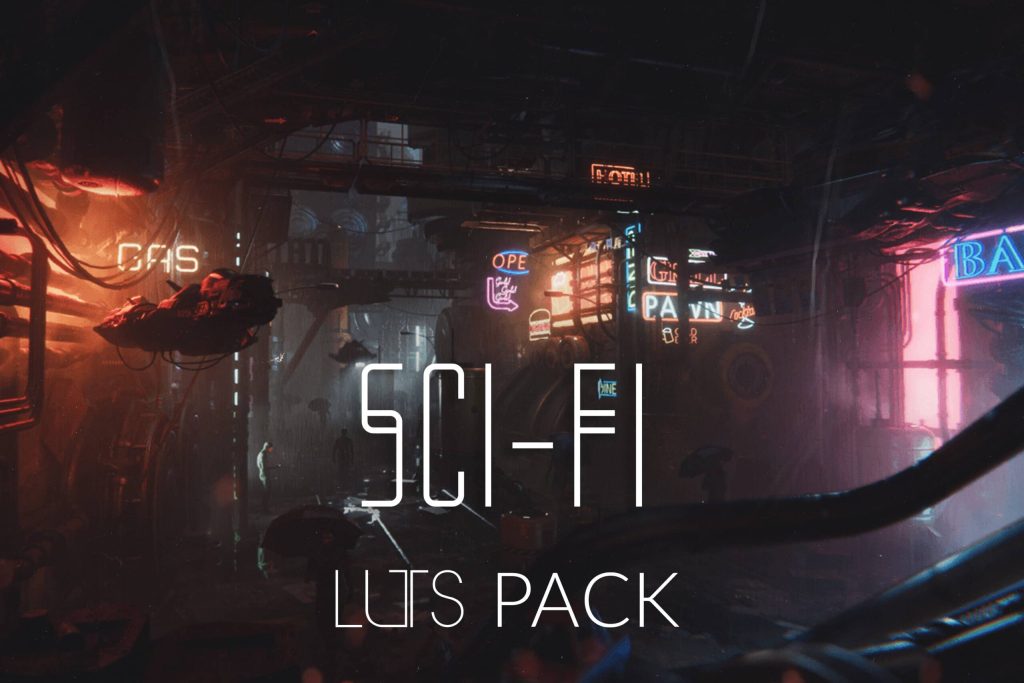 100 Sci-Fi LUTs Pack (100% discount)