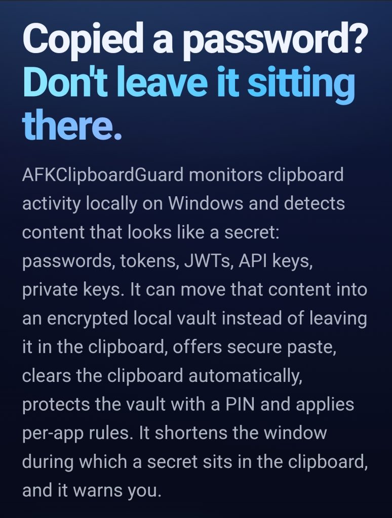 AFKClipboardGuard (100% discount)